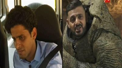 شاهد.. رعب «حمدي الميرغني» فى «تحت الأرض»