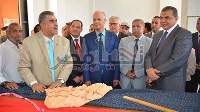 بالصور.. وزير القوى العاملة ووزير التكوين المهنى التونسى وسفير تونس يتفقدان مركز التدريب المهنى بالإسماعيلية