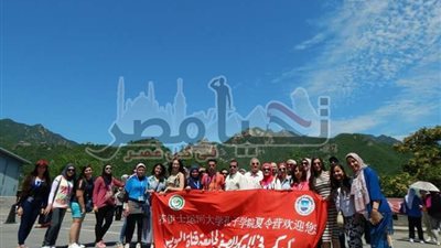المعسكر الصيفي لطلبه معهد كنفوشيوس بجامعه قناه السويس يختتم أنشطته الثقافيه من مدينه شنغهاي الصينيه