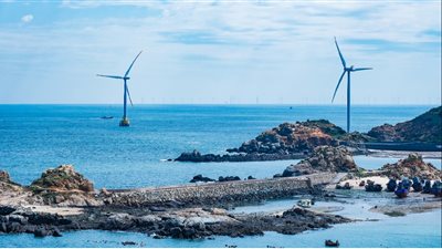 الصين في صدارة طاقة الرياح البحرية المتصلة بشبكة الكهرباء