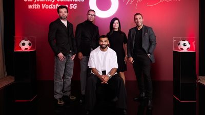 ڤودافون مصر تجدد شراكتها مع محمد صلاح سفيرًا لتكنولوجيا الـ G5