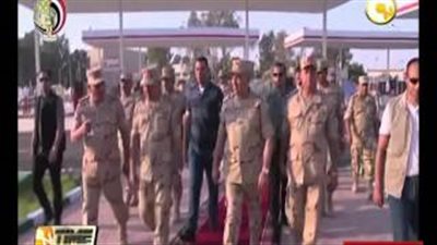 بالفيديو.. وزير الدفاع: مستمرون في مسيرة التنمية الشاملة