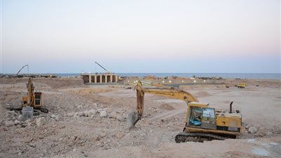 وصول الجزء الثاني لماكينة الحفر إلى مصر لبدء العمل في حفر نفق الإسماعيلية 