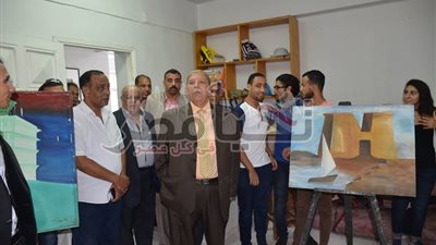 محافظ الاسماعيلية يتفقد مركز الفنون ويناقش اقامة مركز وثائقى معتمد يؤرخ الاسماعيلية منذ نشأتها