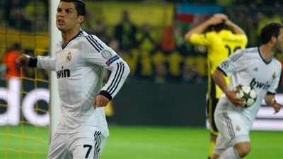 رونالدو يتقدم للريال أمام بروسيا دورتموند بدورى أبطال أوروبا