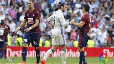 ريال مدريد يتعادل ايجابياً أمام ايبار بالليجا