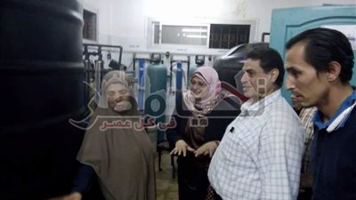  بالصور.. مرور وكيل وزارة الصحة بالمنوفية على مستشفى أشمون للاطمئنان على مرضى الغسيل الكلوي
