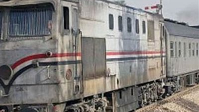 قطار الإسكندرية يدهس طالبًا أثناء عبوره السكة الحديد بالمنوفية