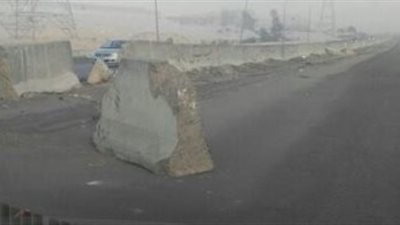 إعادة فتح طريق الكريمات بعد انقشاع الشبورة