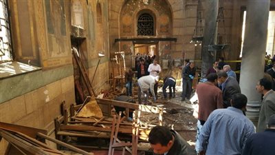 انتهاء عمليات ترميم البطرسية .. والبابا تواضروس يؤدي الصلاة بالكنيسة اليوم