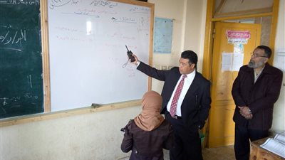 تكثيف الرقابة على إدارة شرق المحلة التعليمية