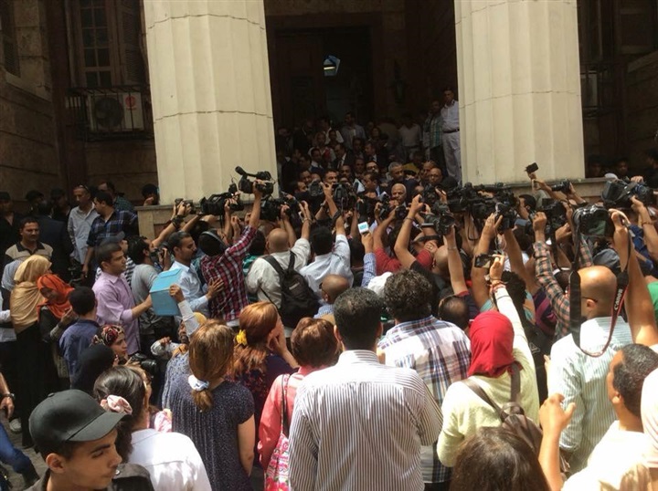 الصحفيون ينظمون مسيرة من محكمة عابدين للنقابة