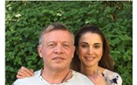 الملكة رانيا تهنئ زوجها بمناسبة عيد زواجهما