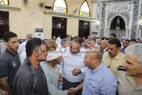 بالصور... محافظ المنوفية يفتتح مسجد المساعى بقويسنا بتكلفة 7 مليون جنيه