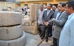 وزير الأثار يتفقد معبد سمنود الأثرى 