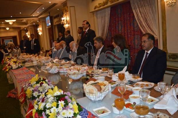 وزراء ونواب بحفل إفطار "حماة الوطن"