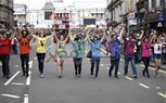 شوارع لندن تحتفل بالمهرجان السنوي للمثليين