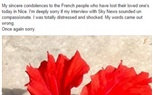 امرأة بريطانية تعتذر عن تصريحاتها المستفزة تعليقًا على حادث نيس