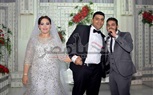 بالصور.. رشاد وجنات وأمينة في زفاف 