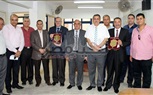نقابة العلميين تكرم هيكل وقناوي لحصولهما على جوائز جامعة طنطا