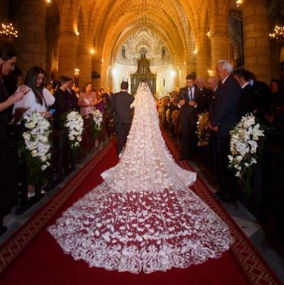 بالصور.. فستان زفاف عروس 2017