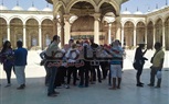 وفد الشباب التونسى فى أحضان القلعة ومجمع الأديان