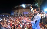 بالصور.. سعد الصغير يشعل حفلًا جماهيريًا بالسويس 