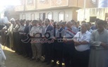  بالصور.. سكرتير عام محافظة المنوفية يتقدم جنازة شهيد العريش