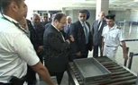 بالصور.. تفيش وزير الداخلية أثناء تفقده مطار شرم الشيخ