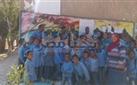 بالصور.. مؤتمر براس غارب يستكمل مبادرة «مدرستك بيتك التانى حافظ عليها» 