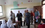بالصور.. رئيس مدينه الباجور يتابع حالة طلبة مدرسة اسطنها بالمنوفيه