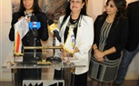 بالصور.. مايا مرسى وأحلام يونس تفتتحان معرض ومسابقة “كوني” لمناهضة العنف ضد المرأة