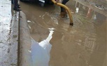 بالصور امطار غزيرة علي عزبة البرج واعلان حالة الطوارئ بالمدينة واغلاق ميناء الصيد