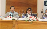بالصور.. سوزان القليني توقع بروتوكول تعاون مع الهيئة المصرية العامة للكتاب