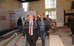 وزير الثقافة يتفقد تجهيزات معرض القاهرة الدولي للكتاب
