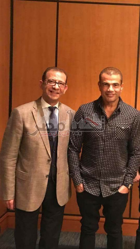 بالصور.. تامر مرسي يتعاقد مع "عمرو دياب" على فيلم سينمائي 