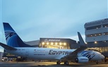 اقلاع طائرة مصرللطيران الجديدة من مطار مصنع بوينج قادمة إلي القاهرة