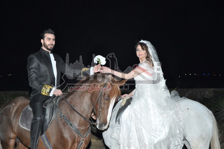بالصور.. حفل زفاف الفنان "محمد عامر وسلمى زهران"