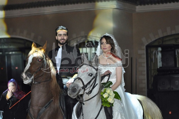 بالصور.. حفل زفاف الفنان "محمد عامر وسلمى زهران"