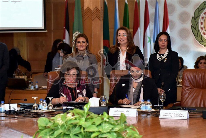 وزيرة التضامن تفتتح مؤتمر "سيدات اعمال مصر"