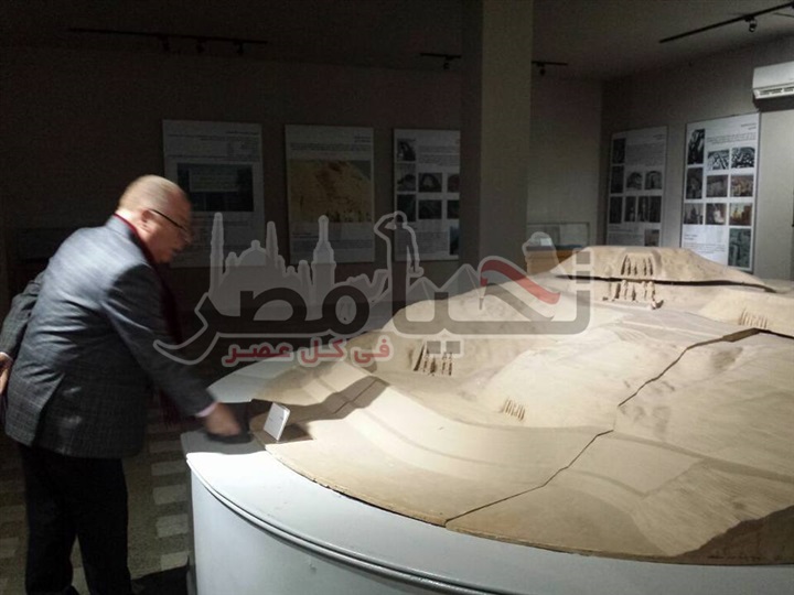 وزير الثقافة يتفقد مركز توثيق انقاذ معبد ابوسمبل