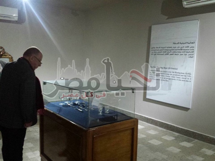 وزير الثقافة يتفقد مركز توثيق انقاذ معبد ابوسمبل