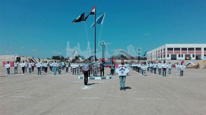 افتتاح المهرجان الكشفي الثانى والثلاثون لجوالة جامعة قناة السويس