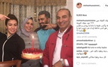 ميريهان حسين تحتفل بعيد ميلاد والدتها 
