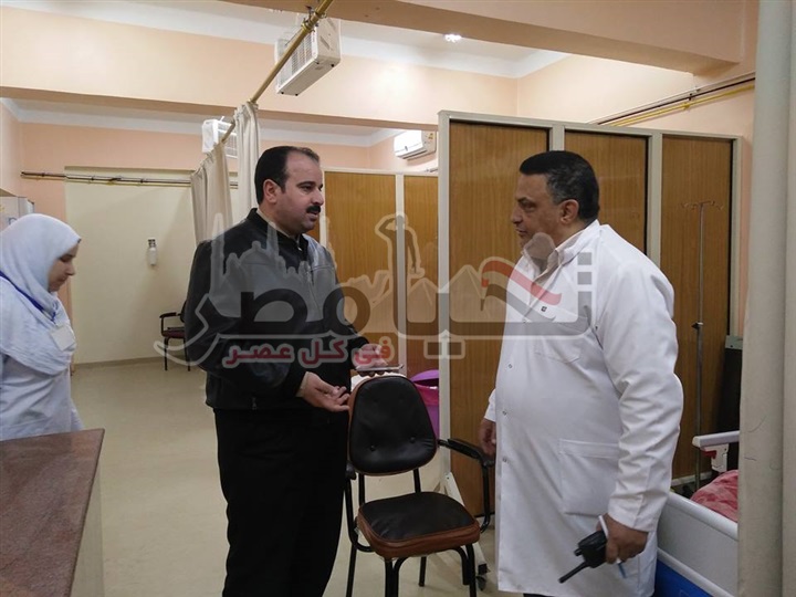 بالصور.. وكيل وزارة الصحة بالشرقية يتفقد جميع الاقسام بمستشفى القرين المركزى 