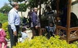 رئيس السنطة يحتفل بعيد الربيع بحديقة الطفل 