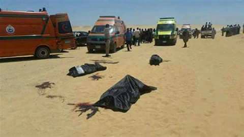الداخلية: مقتل 13 إرهابيا يرتدون ملابس عسكرية فى اشتباكات بالكيلو 47 بطريق أسيوط - الواحات الخارجة