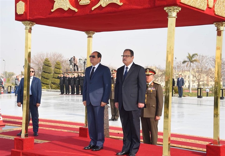 بالصور.. الرئيس السيسى يشهد الإحتفال بعيد الشرطة