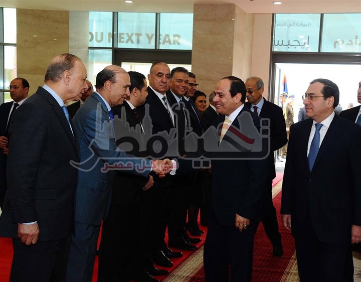 الرئيس السيسى يشهد إفتتاح معرض مصر الدولى للبترول "إيجبس 2018"