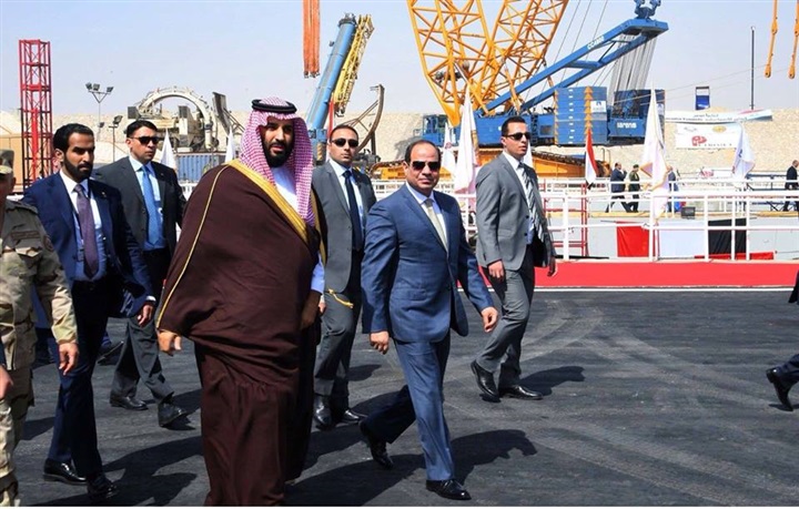 تفاصيل زيارة الرئيس عبدالفتاح السيسى وسمو الملكي الأمير محمد بن سلمان ولي عهد المملكة العربية السعودية للإسماعيلية